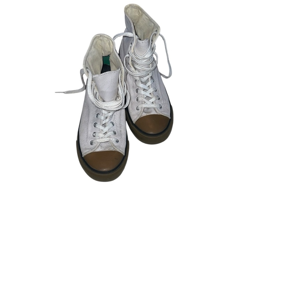 P.F. Flyers High-Top Sneakers - White Men Size 8